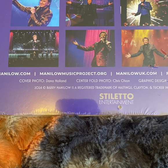 🎤🎶Barry Manilow🎶🎤 2025 Calendar New / Unopened / 12 Months - Size 8.5” X 11” - Picture 4 of 10